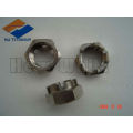 High strength GR5 titanium alloy nut for motorcycle